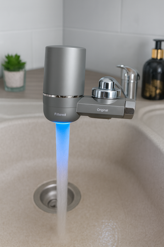 Filtre à eau O'Evea + cartouche filtrante 8 actions